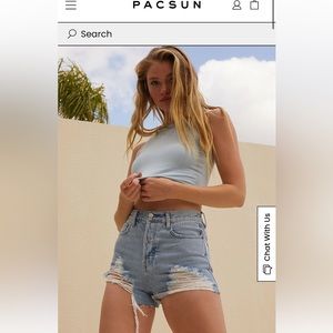 Pacsun Jean shorts